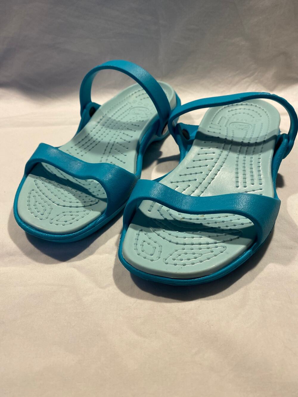 Crocs CLEO Aqua/Teal Women's Size 8